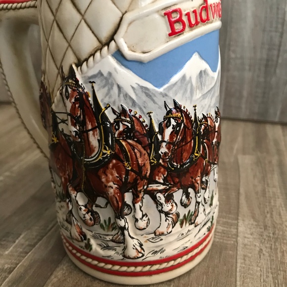 Vintage Budweiser A Series Limited Edition Beer Stein / Mug - Picture 7 of 8